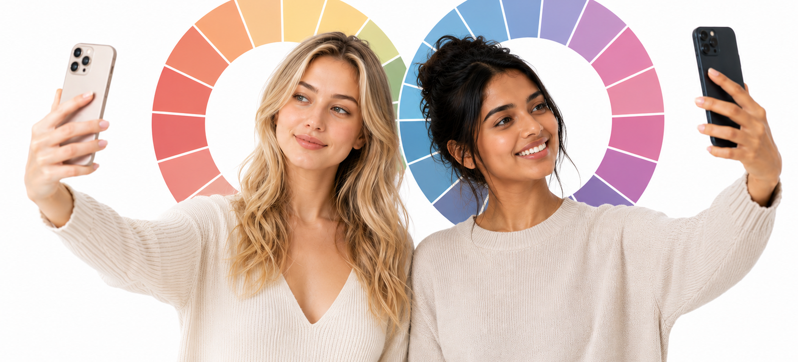 Snap your selfie and get your personal color analysis in 60 seconds.